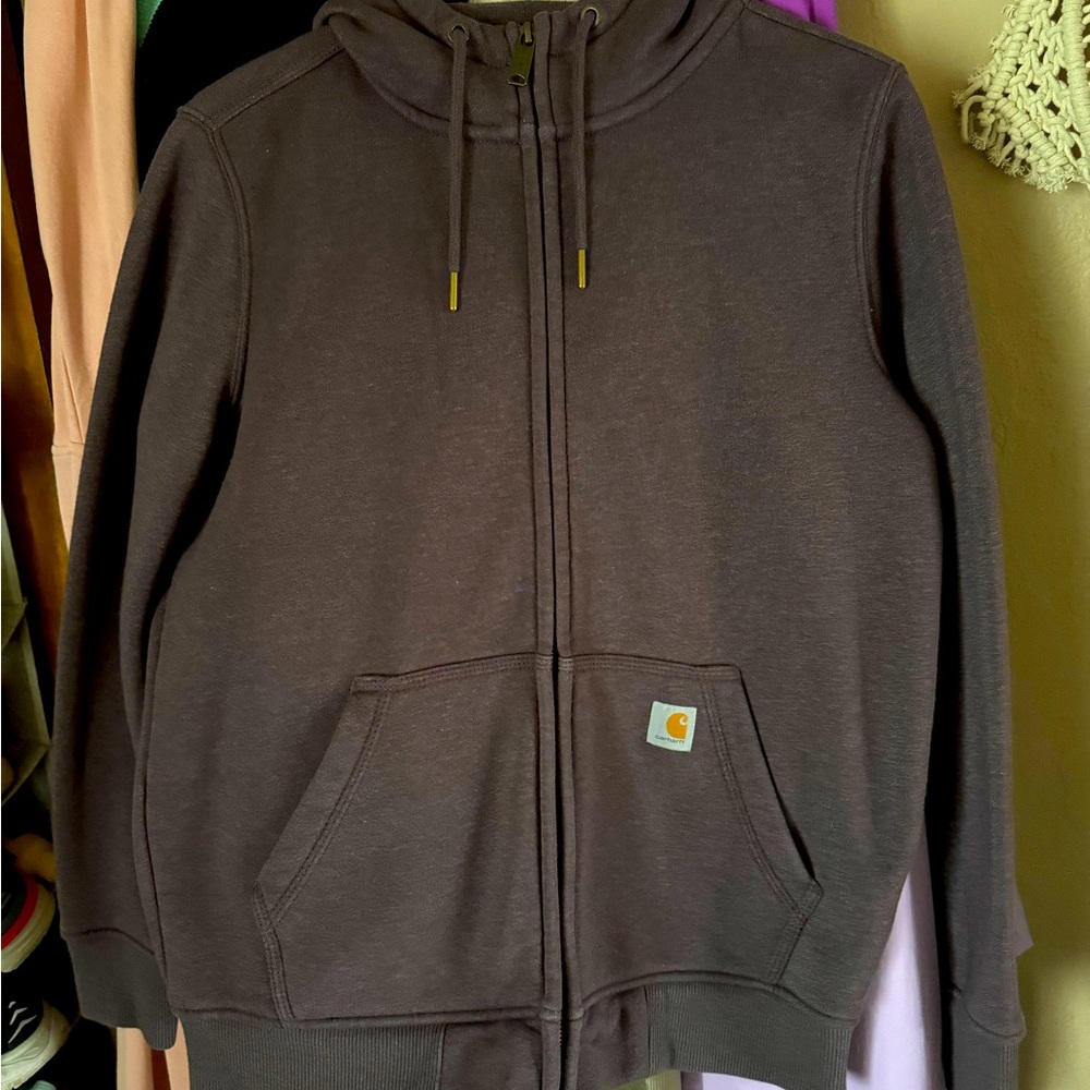 Purple carhartt zip up